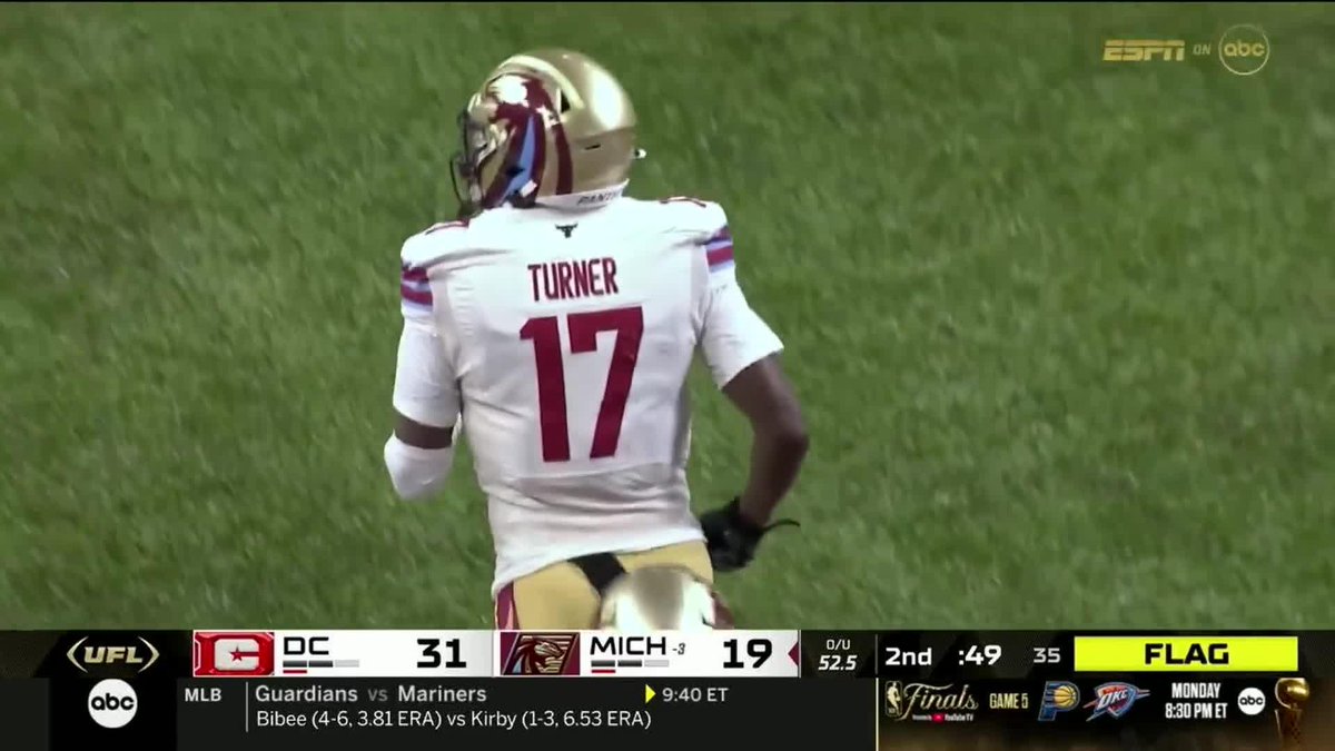 OH MY GOODNESS MALIK TURNER 😤 71-yard Michigan Panthers TOUCHDOWN 🔥 📺: ABC | Verizon