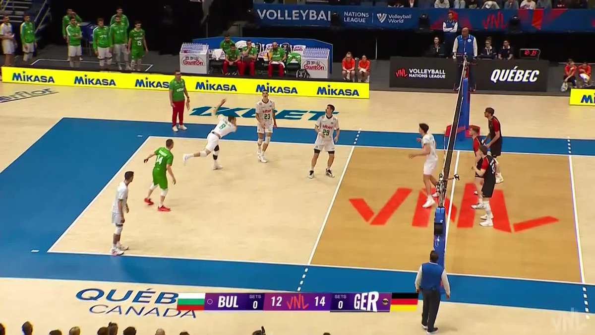 #VNL2025: BULGARIA GRABS ANOTHER WIN! Another tough battle — and another victory for Bulgaria! 💪 Aleksandar Nikolov led the way with 28 points to take down Germany in the fifth set! 🧨 📺 Watch #VNL on VBTV: 🏐 #BePartOfTheGame #volleyball