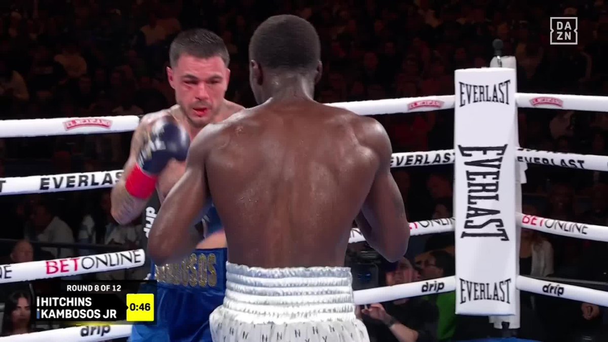 Richardson Hitchins STOPS George Kambosos Jr with a VICIOUS body shot!! 😳 #HitchinsKambosos