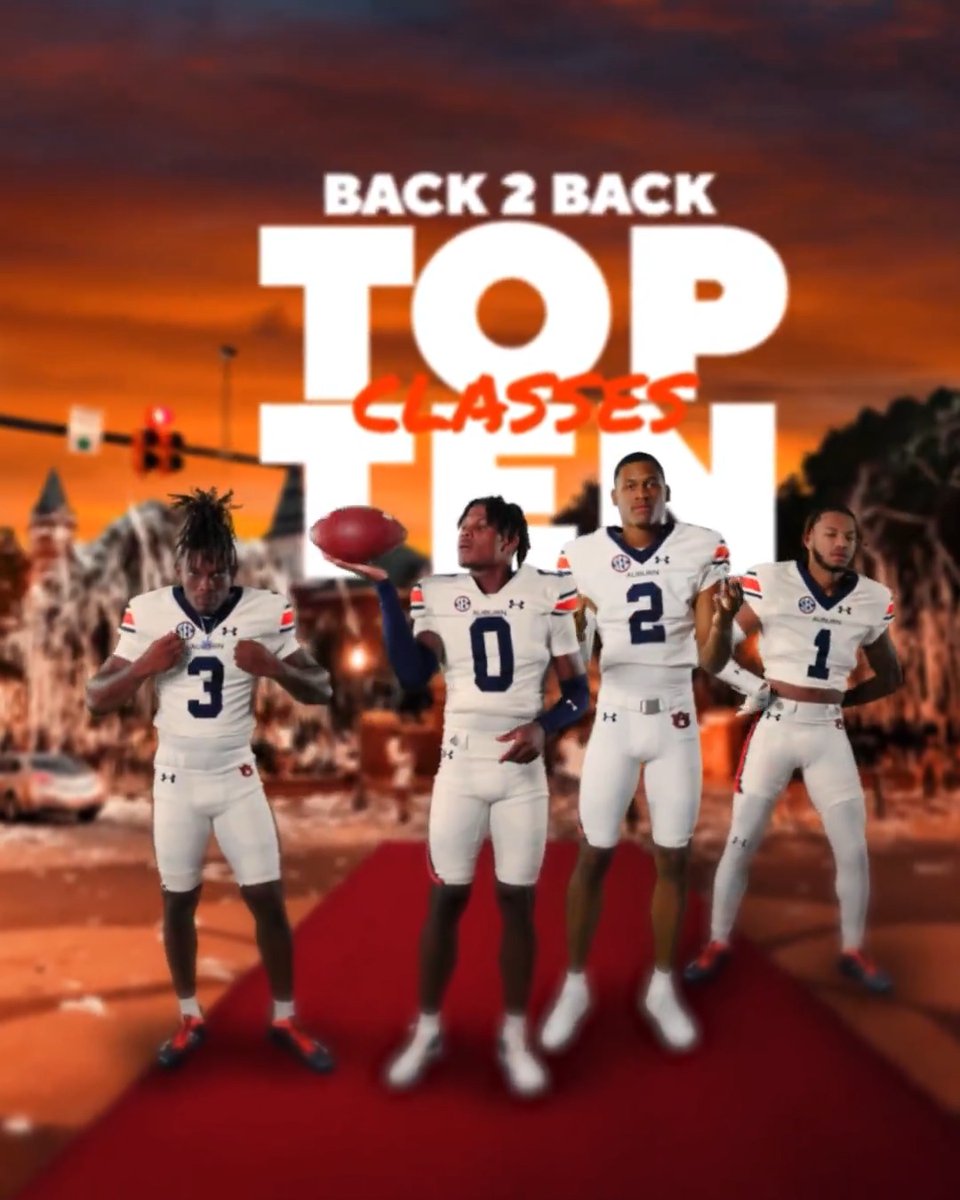 Class of 2027...You're on the clock 👀🔥 #WarEagle🦅