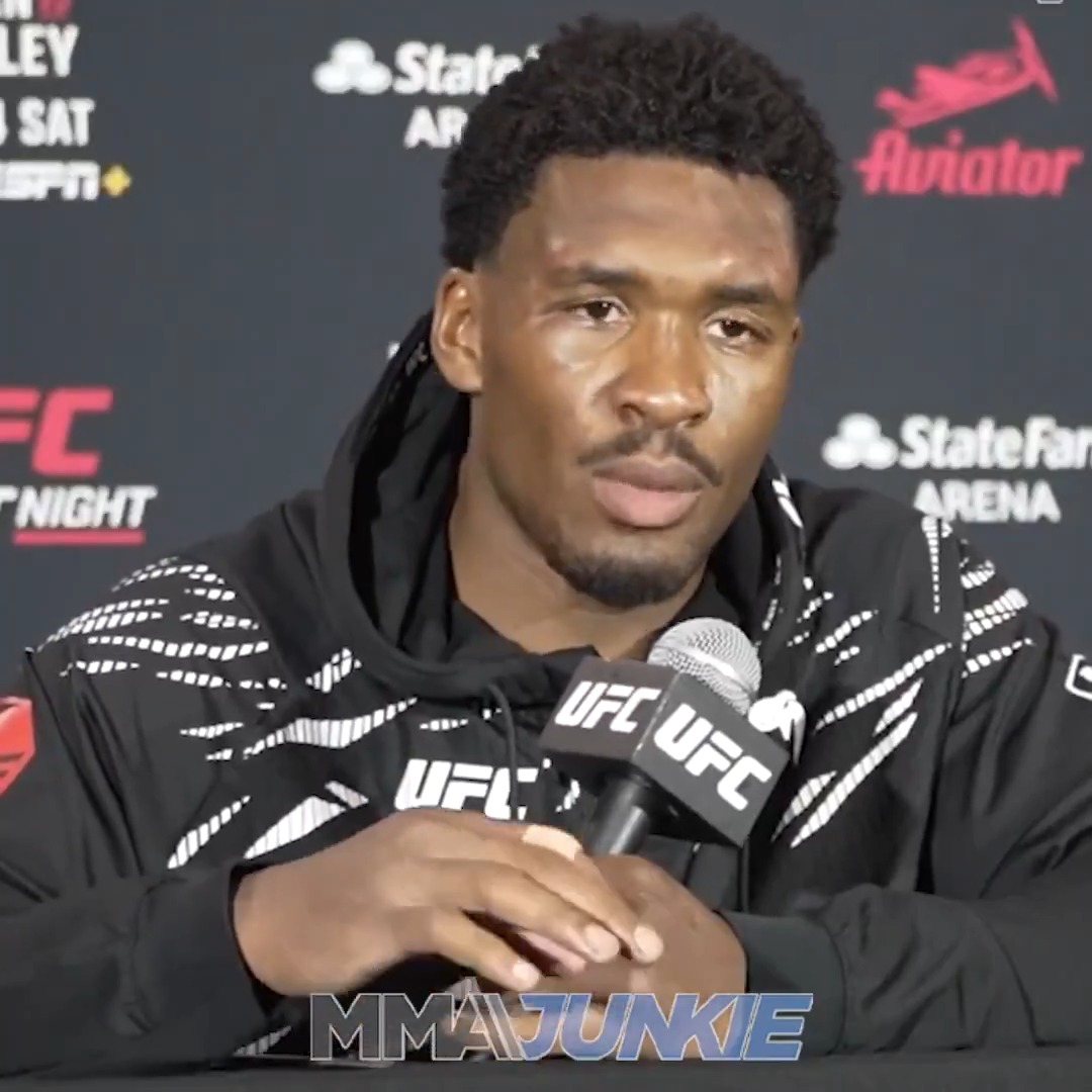 "That was a finish. Our heads were too close for a significant clash to happen." Mansur Abdul-Malik is saying his 100% stoppage rate is in tact despite the #UFCAtlanta technical decision vs. Cody Brundage.