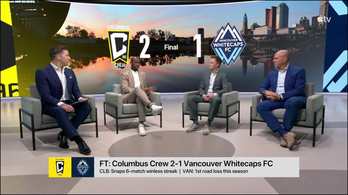 Wilfried Nancy and The Crew made a statement tonight. 💥 MLS on Air crew reacts on MLS Wrap Up: