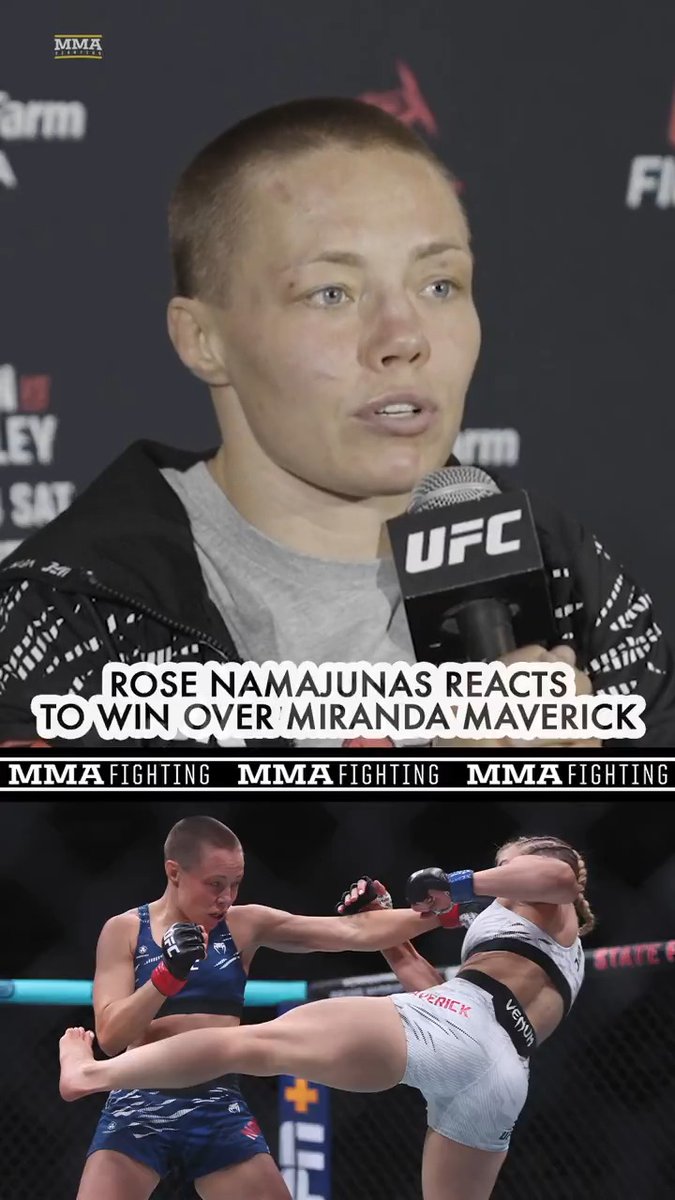 Rose Namajunas reflects on her hard-fought win over her former sparring partner Miranda Maverick at #UFCAtlanta