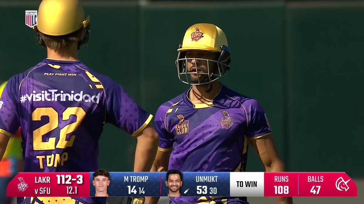 Unmukt Chand has always lacked consistency. From MLC 2024 to MLC 2025, in all the leagues he has played in between, he has either scored fifty or got out in single digit LAKR really needs a consistent batsman because the rest are all “HIT or MISS” players