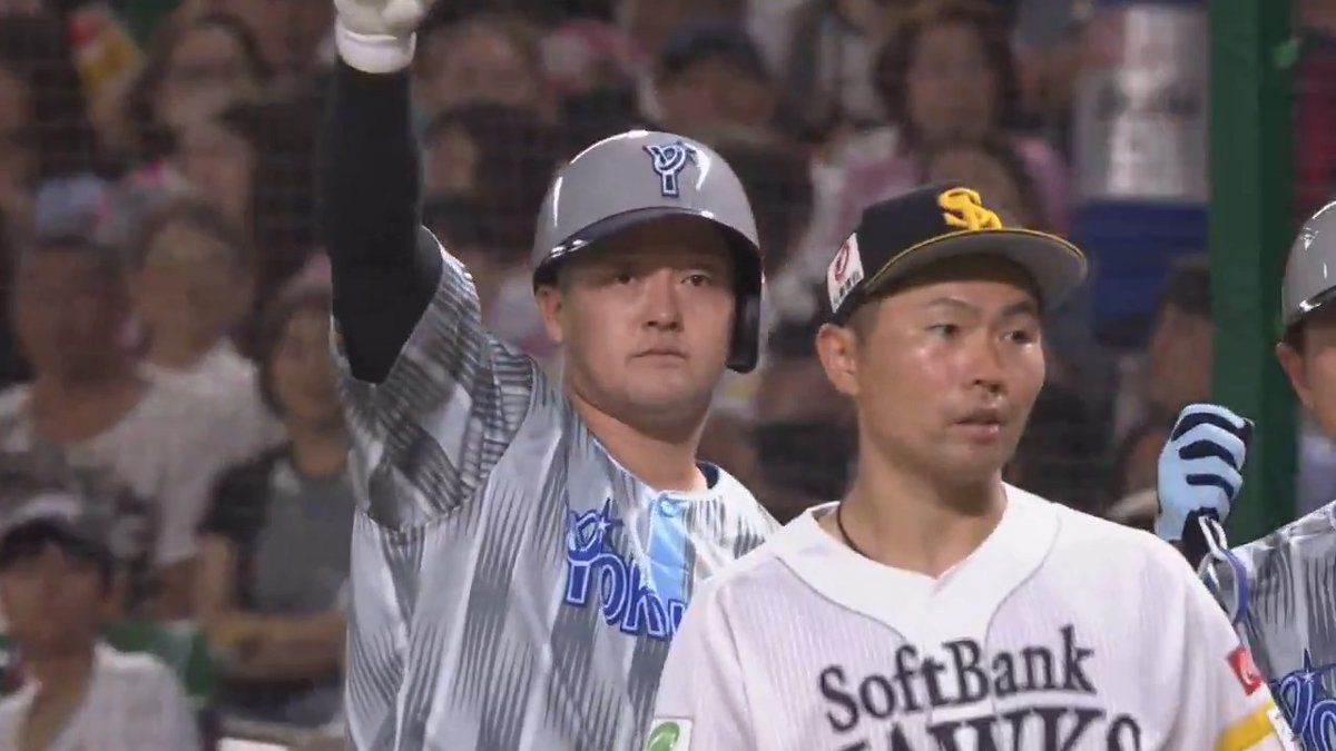 満塁のチャンスで #牧秀悟 選手が同点タイムリー！💪 試合を振り出しに戻す！😤 6回表 DB 2 - 2 H #みずほPayPayドーム福岡 #日本生命セ・パ交流戦 #解き放て #baystars