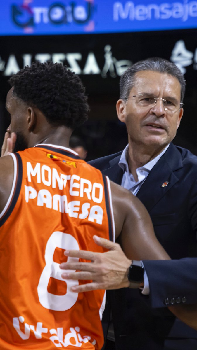 Bon dia, Fonteta 🧡 Bon dia, Pedro Martínez "La mayoría del staff es valenciano y estaban ahora emocionados por el año que ha habido con la Dana. Nosotros podemos representar a la gente que lo está pasando mal, podemos recordarles y dedicarles este éxito deportivo"