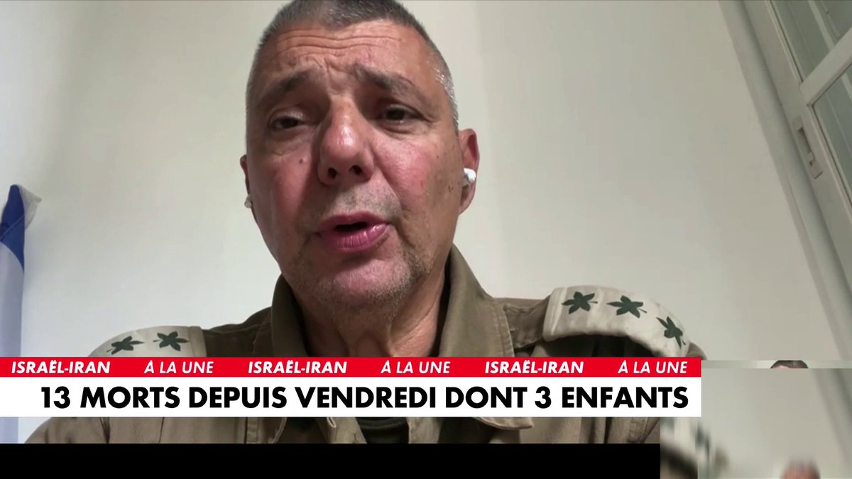 Le Colonel Olivier Rafowicz sur le bilan après les attaques iraniennes en Israël dans la nuit : «Le but de l'Iran est de tuer des civils puisque toutes ces victimes sont des civils dont des femmes et des enfants», dans #HDProsWE
