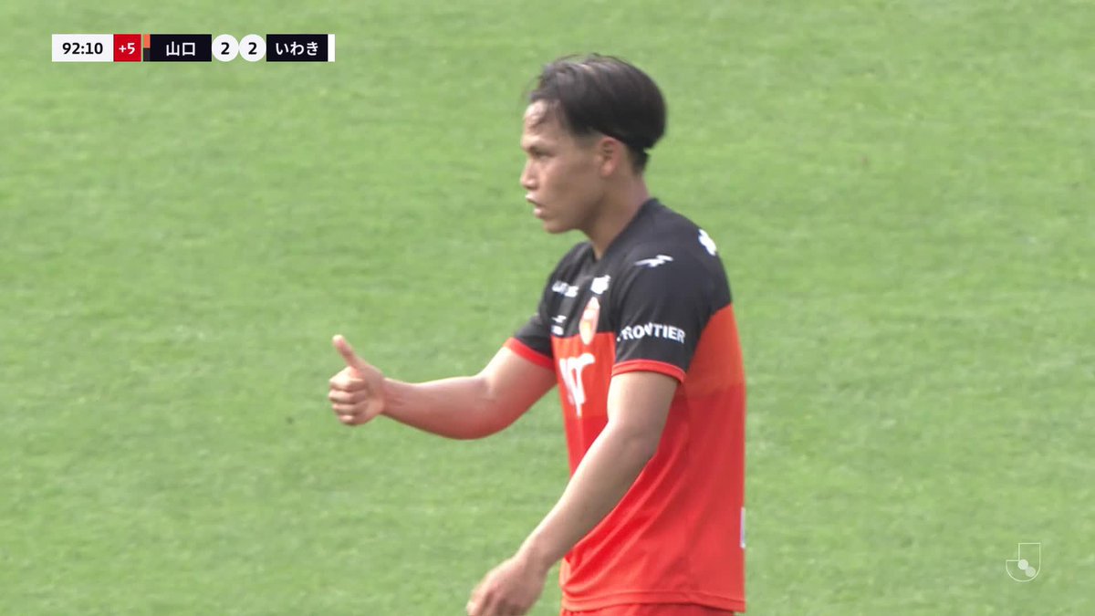 アディショナルタイムCKでの総攻撃。 #喜岡佳太 が同点弾を決める！ 🎦 ゴール動画 🏆 明治安田Ｊ２リーグ 第19節 🆚 山口vsいわき 🔢 2-2 ⌚️ 90+3分 ⚽️ 喜岡 佳太（山口) #Ｊリーグ