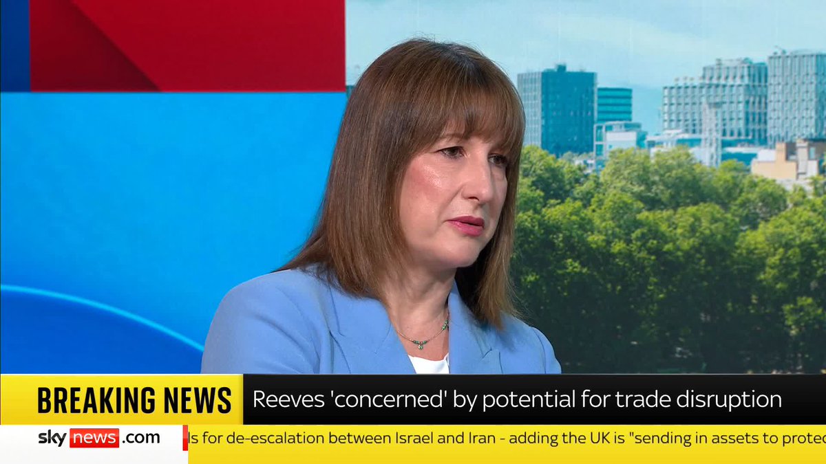 'I've got no time for the Iranian regime' Sky's Trevor Phillips challenges the Chancellor Rachel Reeves on whether the UK supports Benjamin Netanyahu's goal of a regime change in Iran. 📺 Sky 501, Virgin 602, Freeview 233 and YouTube