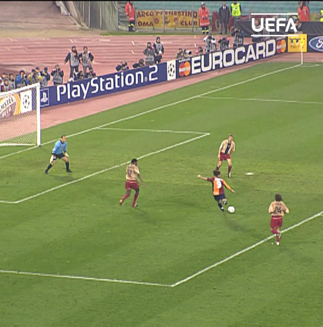 Vincenzo Montella had one of the best celebrations in world football