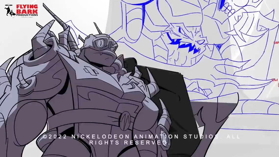 via Chris Chapman Rough Animation "Rise of the TMNT: The Movie"