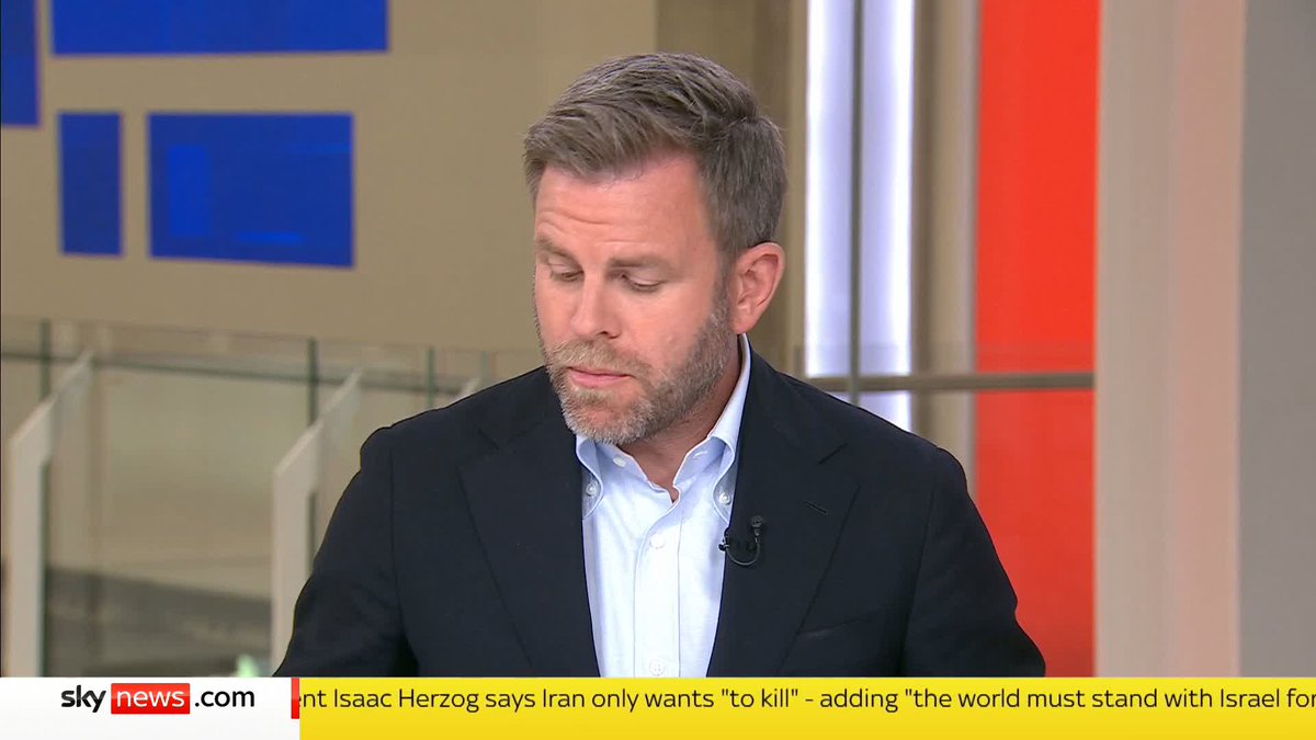 BREAKING: Sky News understands that the UK government is set to advise against all travel to Israel. 📺 Sky 501, Virgin 602, Freeview 233 and YouTube