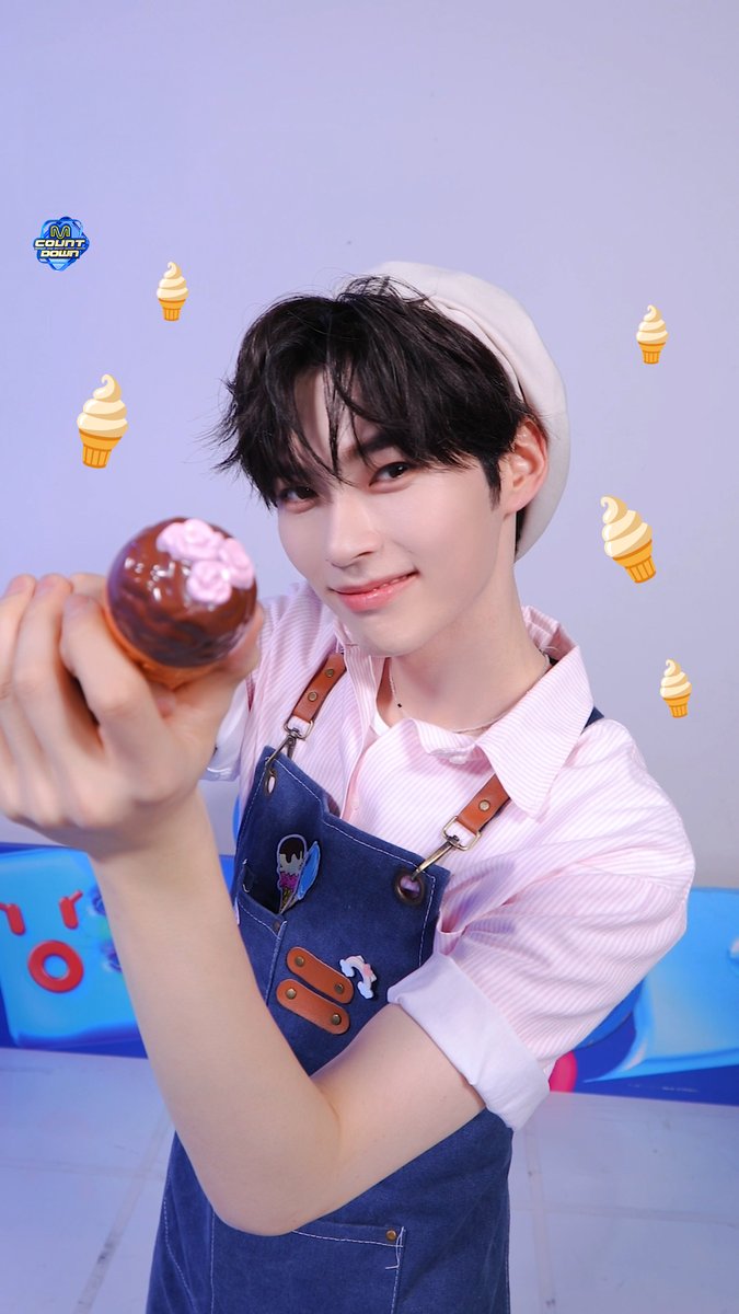 :¨·.·¨: ˚ . ⁺ ˚ `·. 주세요 한비니의 달콤한 아이스크림 케이크🩷 ⁺ 🍰. 🍦˚ 🍨⁺ . ⋆⁺ .⋆.·˚ #엠카운트다운 #MCOUNTDOWN #ZEROBASEONE #성한빈 #SUNGHANBIN