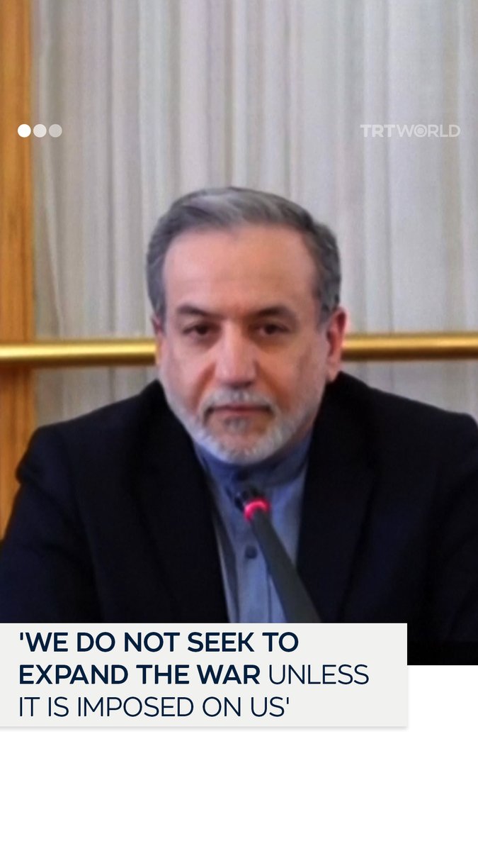 Iranian Foreign Minister Abbas Araghchi said that Israel aims to undermine the ongoing nuclear negotiations between Iran and the US, which he believes had the potential to lead to an agreement. Tehran was scheduled to submit a proposal during the sixth round of talks this Sunday, but the session was called off due to recent tensions.