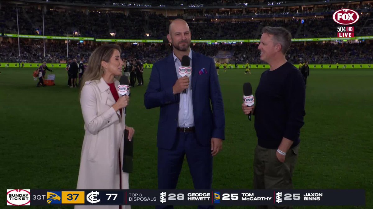 Former England spinner Graeme Swann speaks with Fox Footy at three-quarter time, with the Ashes on Fox Cricket just five months away. 📺 Watch #AFLEaglesBlues on ch. 504 or on Kayo: ✍️ BLOG 🔢 MATCH CENTRE