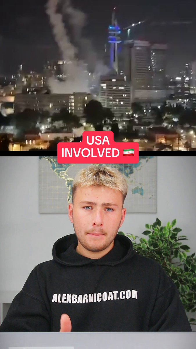 🚨🇮🇷 USA INVOLVED The US has gotten involved in the war, and they're intercepting Iranian Missiles... Here's my video covering it: