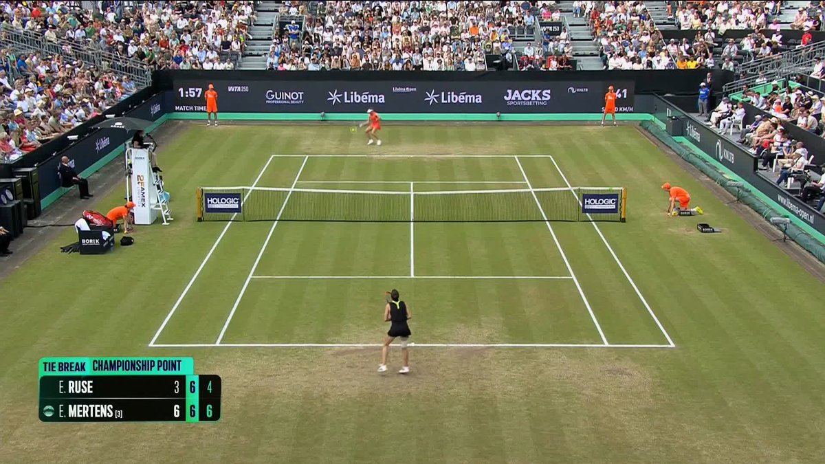 BREAKING: Elise Mertens wins the Libema Open for her second title in 2025 on the WTA tour 🚨
