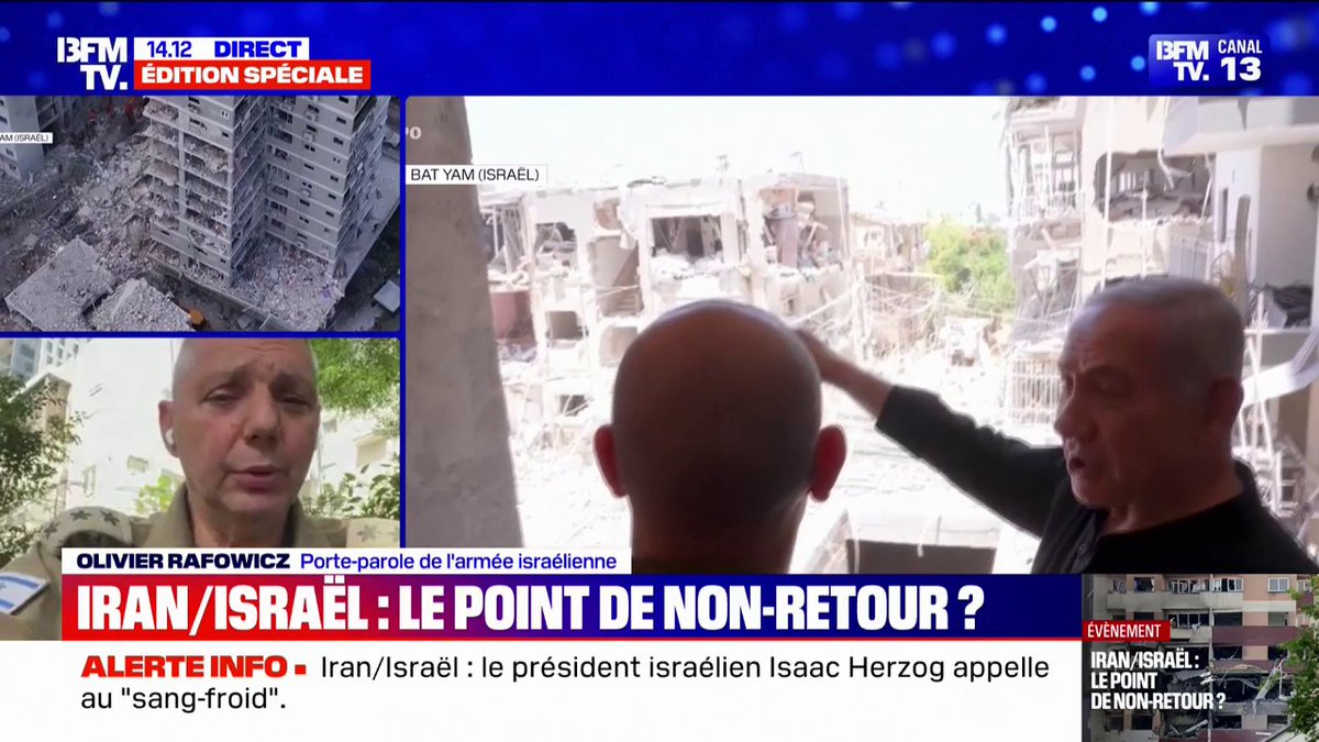 Conflit entre Israël et l'Iran: Emmanuel Macron "espère ramener le chemin de la discussion pour éviter une escalade nucléaire"