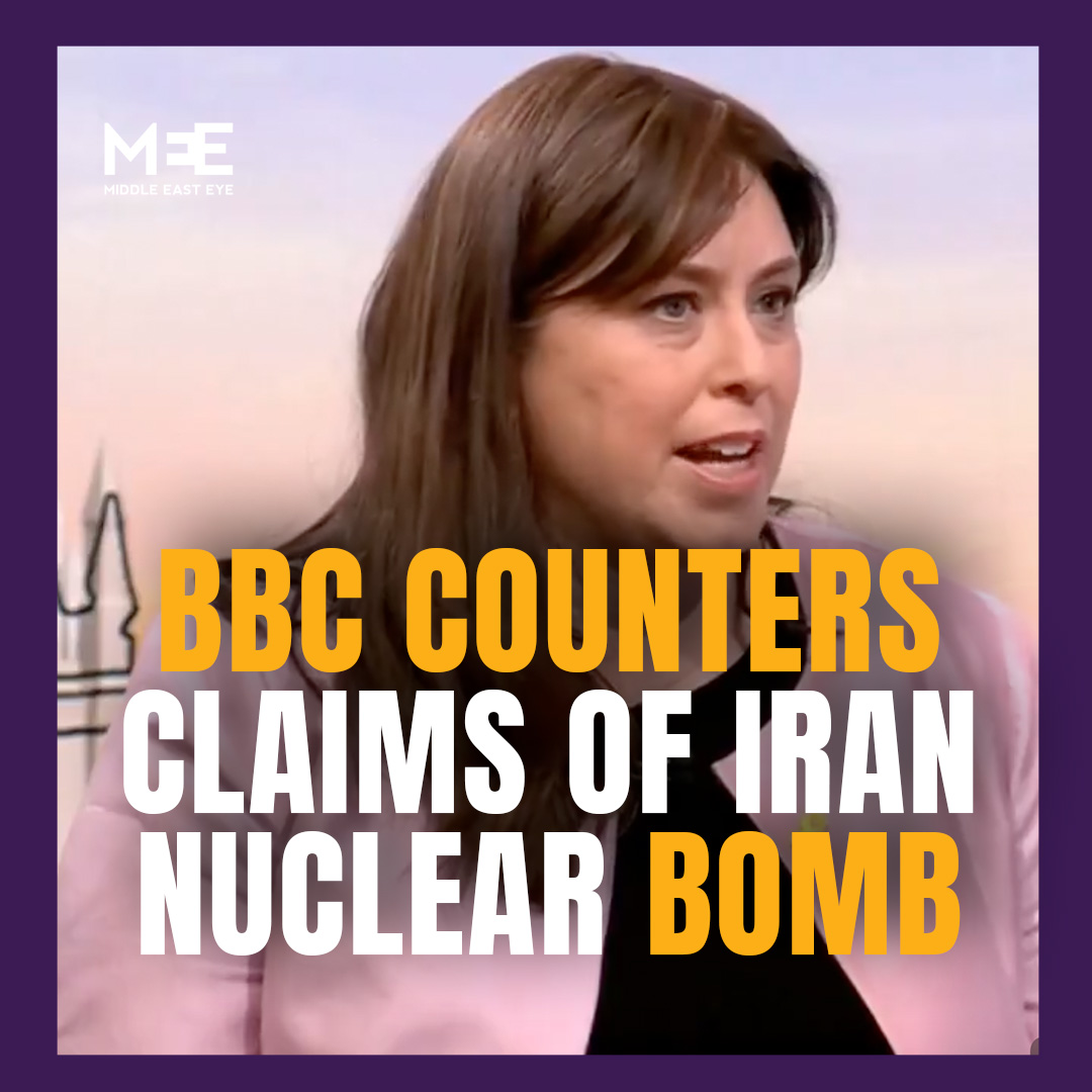In a BBC interview, Israeli ambassador to the UK Tzipi Hotovely claimed Iran was on the verge of a nuclear bomb and Israel could not de-escalate until it had eliminated it. BBC's host pushed back, citing recent US intelligence finding Iran was not building a nuclear weapon.