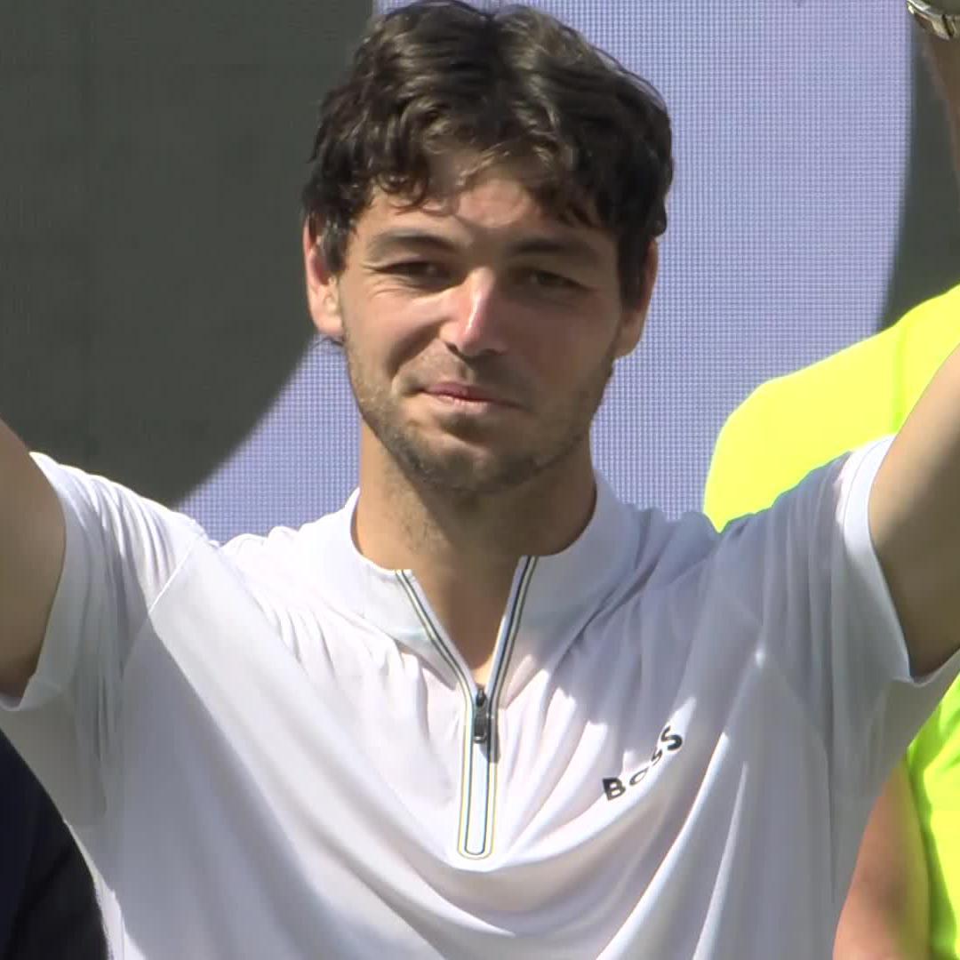 Fourth grass title for Taylor 🏆 Taylor Fritz #BOSSOPEN
