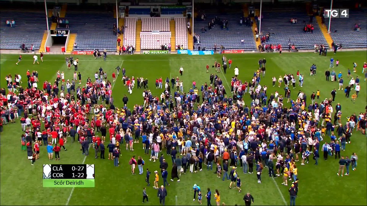 #CLAvCOR 'We knew we weren't far off'.🗣️ Smaointe Ger O'Connell tar éis an chluiche leathceannais. Clare Gaa BEO/LIVETG4 AR TG4 📺 #GAABEO Electric Ireland
