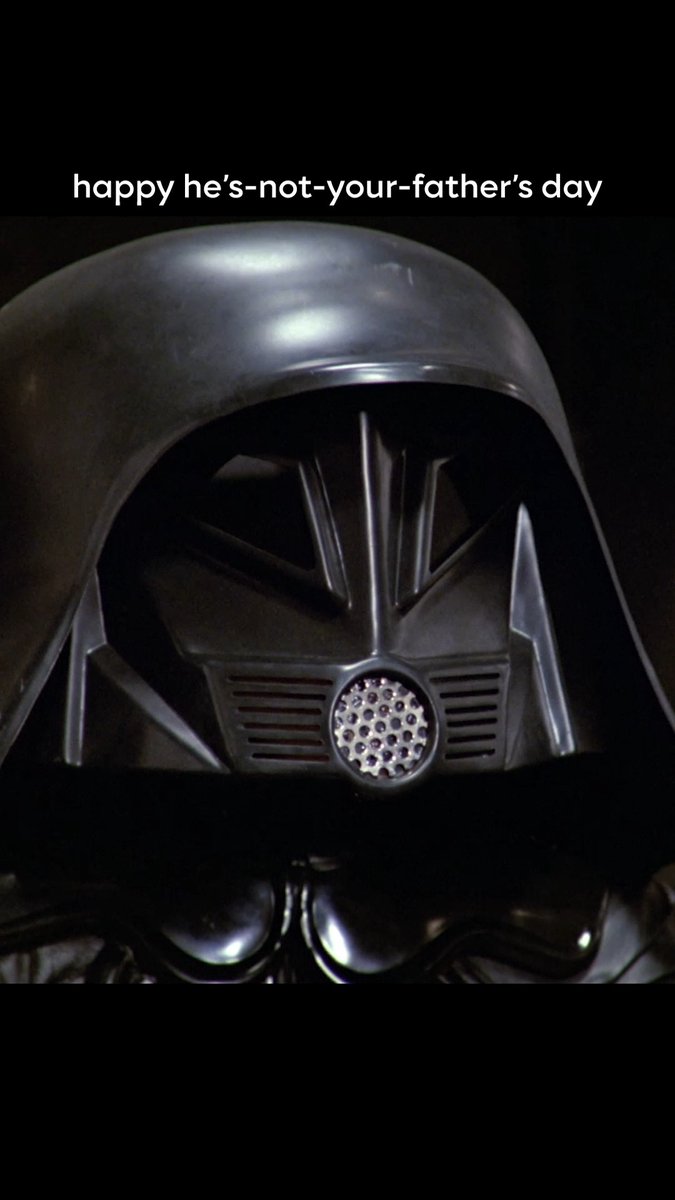 Not the father. #Spaceballs