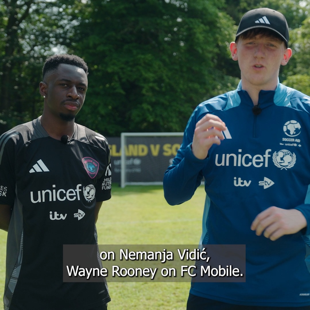 Upgrades for Wayne Rooney or Nemanja Vidić Player Items are on the line in Skill Challenges! 🔥 Watch the Soccer Aid for UNICEF match live in-game in FCM TV on Sunday June 15th at 6pm UTC. Don't forget to grab one of their Player Items in Football Centre! Live stream is not available for players in the UK and Ireland.