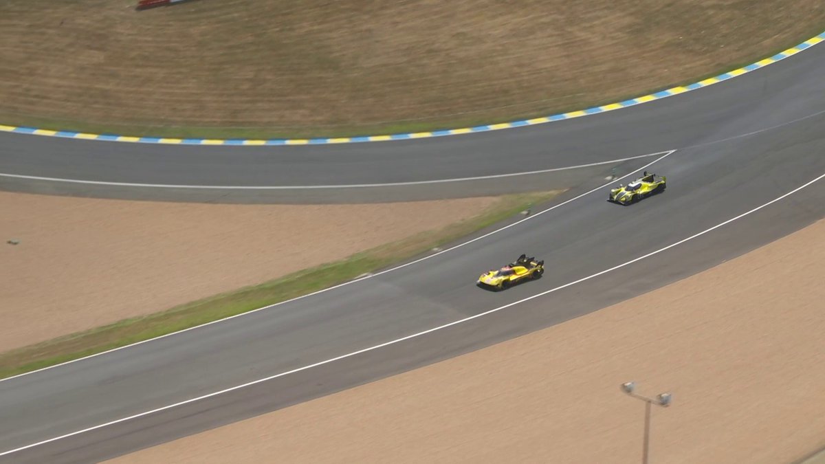 The moment AF Corse took VICTORY IN LE MANS!! 💛 #WEC #LeMans24 #Ferrari