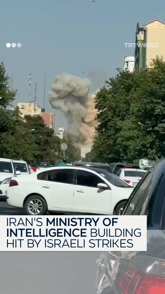Israel struck the Iranian Ministry of Intelligence building in Tehran, according to Iranian media