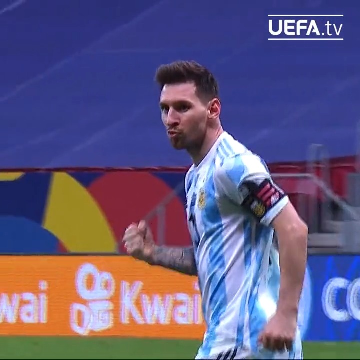 campaign so good that Messi had UEFA’s account uploading his highlights, too good man 🕊️