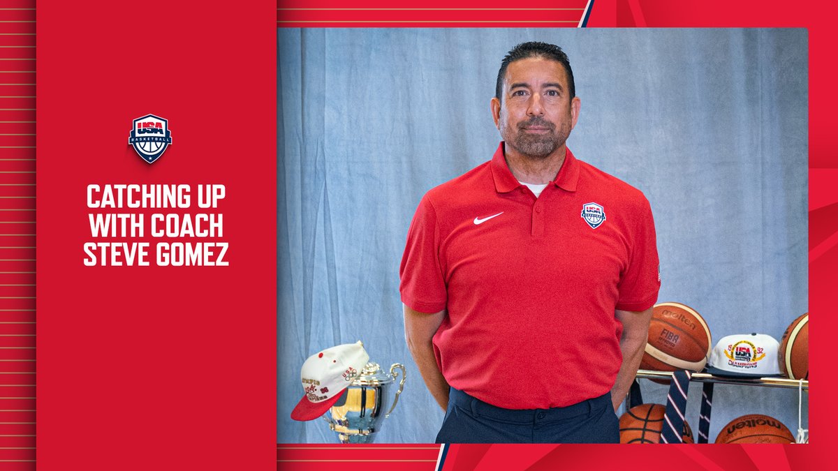 “Every kid wants to be part of something great. I have to make sure they understand the only way that happens is together." » 🇺🇸 #USABWU16 head coach Steve Gomez is soaking up the process that is chasing a gold medal & building an elite team.