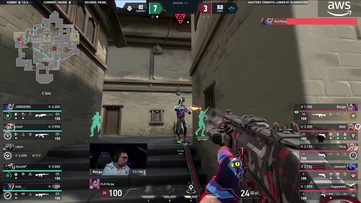 🔥 Rarga tek başına raunt aldı #VALORANTMasters