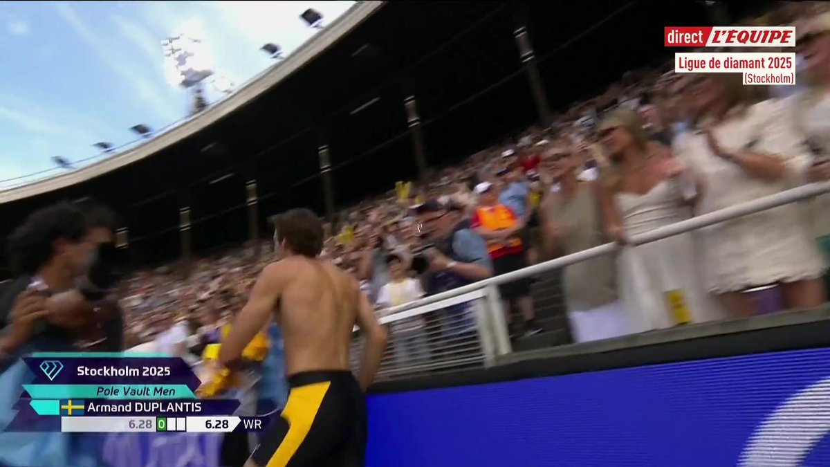 🇸🇪🏃♂️ ALERTE INFO - Armand Duplantis s'envole toujours plus haut et établit un NOUVEAU RECORD DU MONDE du saut à la perche : 6 MÈTRES 28 !