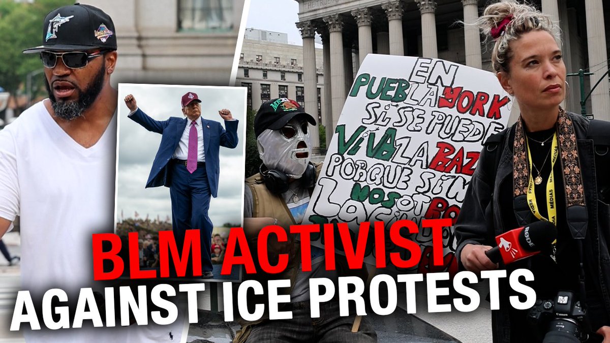 WATCH: BLM activist backs Trump, wants illegals to leave America 'Big Mike' says the U.S. is only for those born there and that undocumented immigrants should leave. A Black Lives Matter activist spoke with Rebel News in a scathing interview on the anti-ICE demonstrations. He believes there are "a lot of bad apples" among immigrants and that those who crossed the border illegally should go back to their countries and return the right way, regardless of their origin. The activist says he voted for Donald Trump in the most recent presidential elections. In contrast, another person at the protest states they are there to support immigrants seeking a better life, including family and friends who cannot speak for themselves. They advocate for equal rights and encourage people to protest. A third person expressed love for President Claudia Sheinbaum for supporting deported individuals and wanting to give them benefits in Mexico. They believe in no borders and suggest everyone worldwide should have equal rights. During the protest, "Big Mike" asserted that the U.S. is only for those born there and that undocumented immigrants should leave and return legally. A masked protester countered that the U.S. is also their motherland, acknowledging the difficulty of legal immigration. “Big Mike” claims President candidate Kamala Harris enabled illegal immigrants to get IDs and that these individuals are involved in crimes like rape, citing specific instances and stating that ICE apprehended and then released some, who then returned. The protester counters that these are a “few bad apples” and that most immigrants are seeking a better life, often due to U.S. actions in their home countries. The first speaker insists on legal immigration.