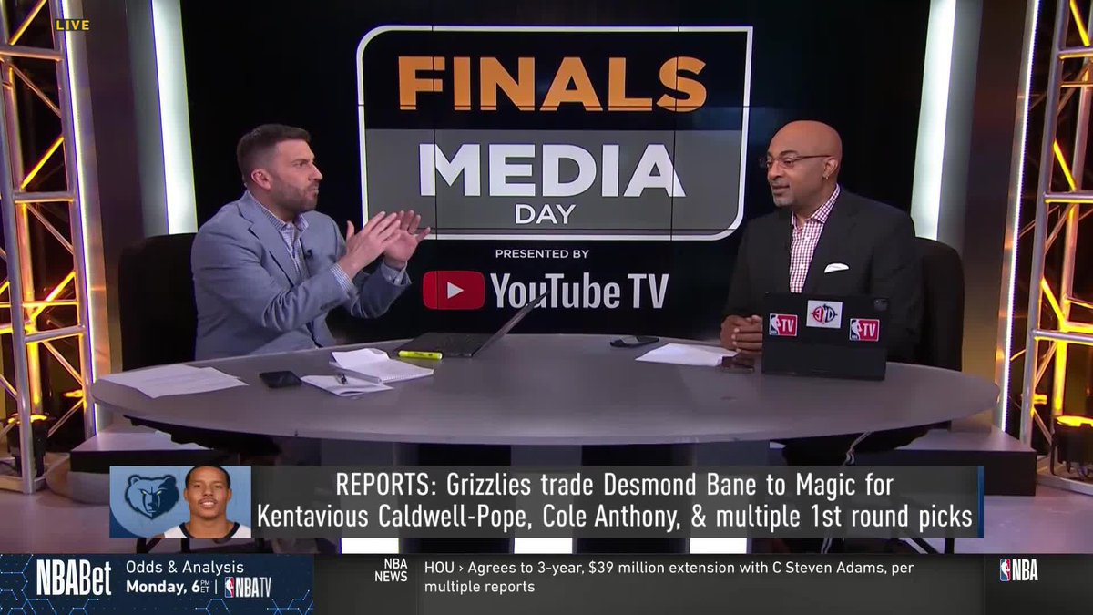 Did Orlando give up too much for Desmond Bane? ๐ง Jared Greenberg and Dennis 3D Scott look at the blockbuster trade from this morning ๐ฃ๏ธ