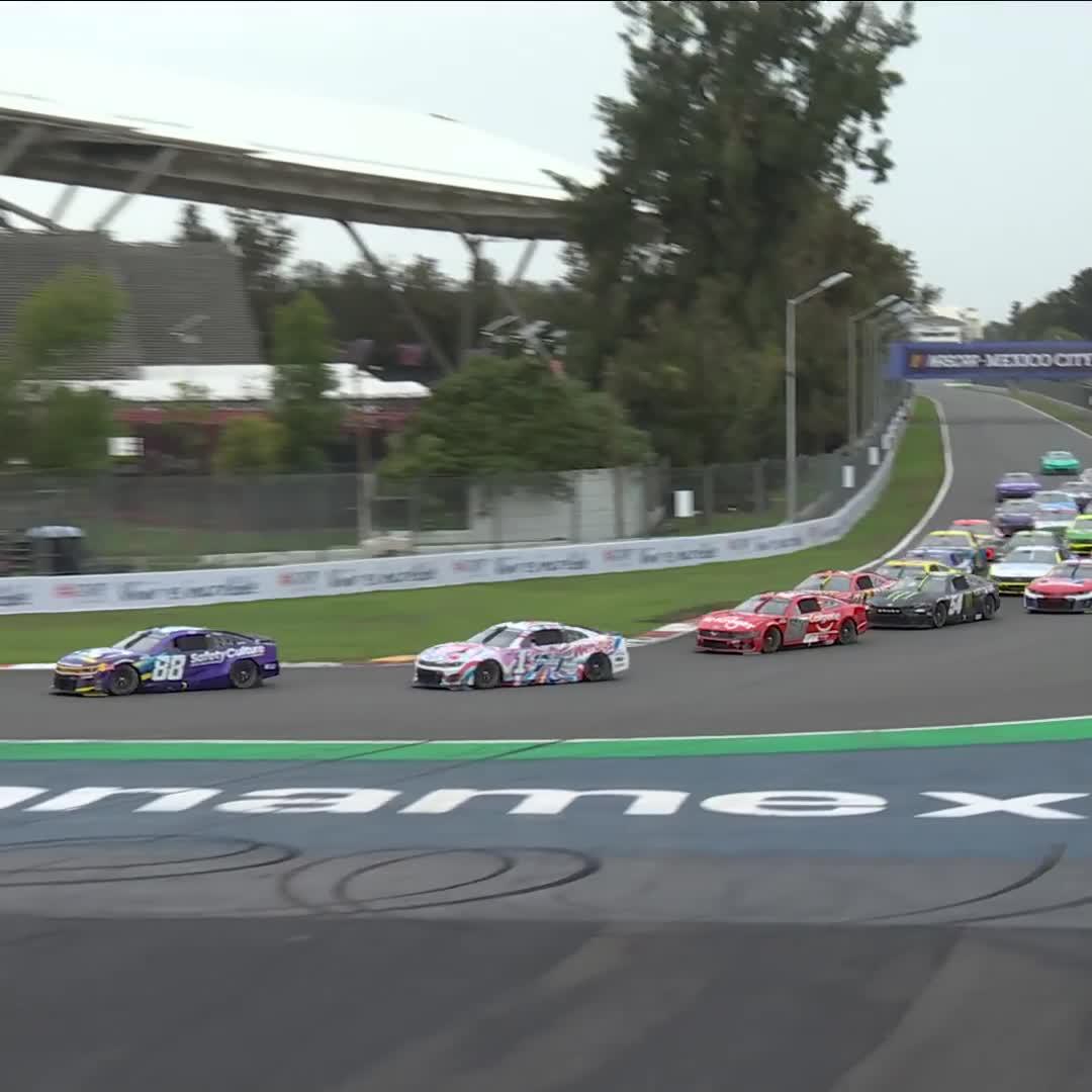 For the first time in our 77-year history, the Cup Series is racing in Mexico City! We are underway at #NASCARMexico on Prime Video!