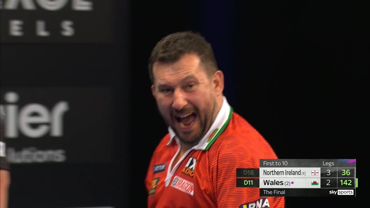 A SENSATIONAL 142 checkout from Jonny Clayton 🔥