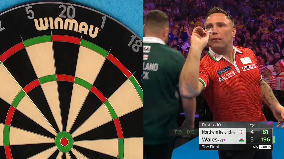 NORTHERN IRELAND LEVEL AGAIN! It's all square going into the second break at 5-5 as Wales are pegged back. Northern Ireland averaging 105 to Wales' 98! 📺 #WCOD25