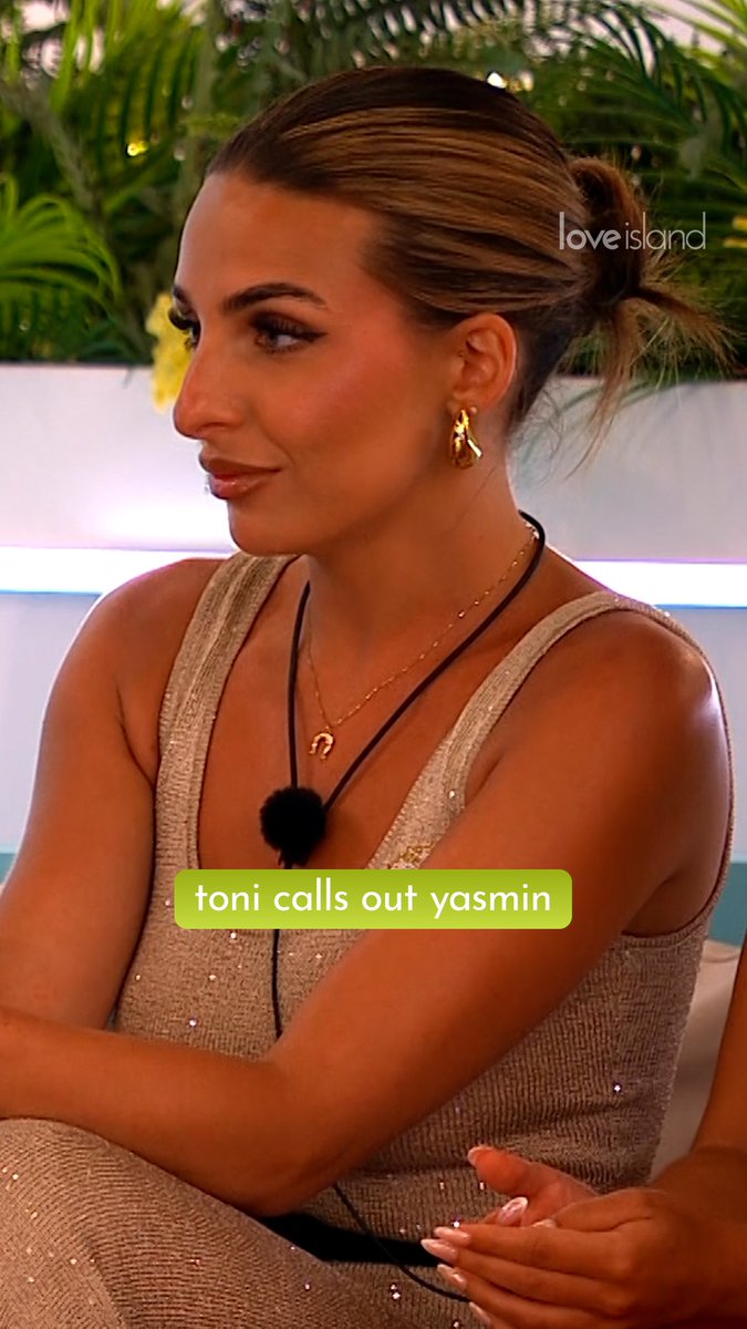 Toni’s a woman that stands on business 🤭 #LoveIsland