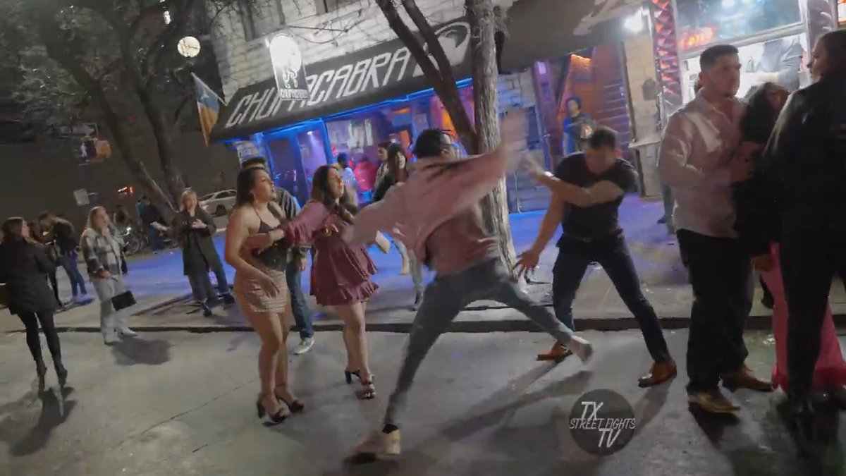 Brawls Downtown ATX #fight 2023 #6thstreet