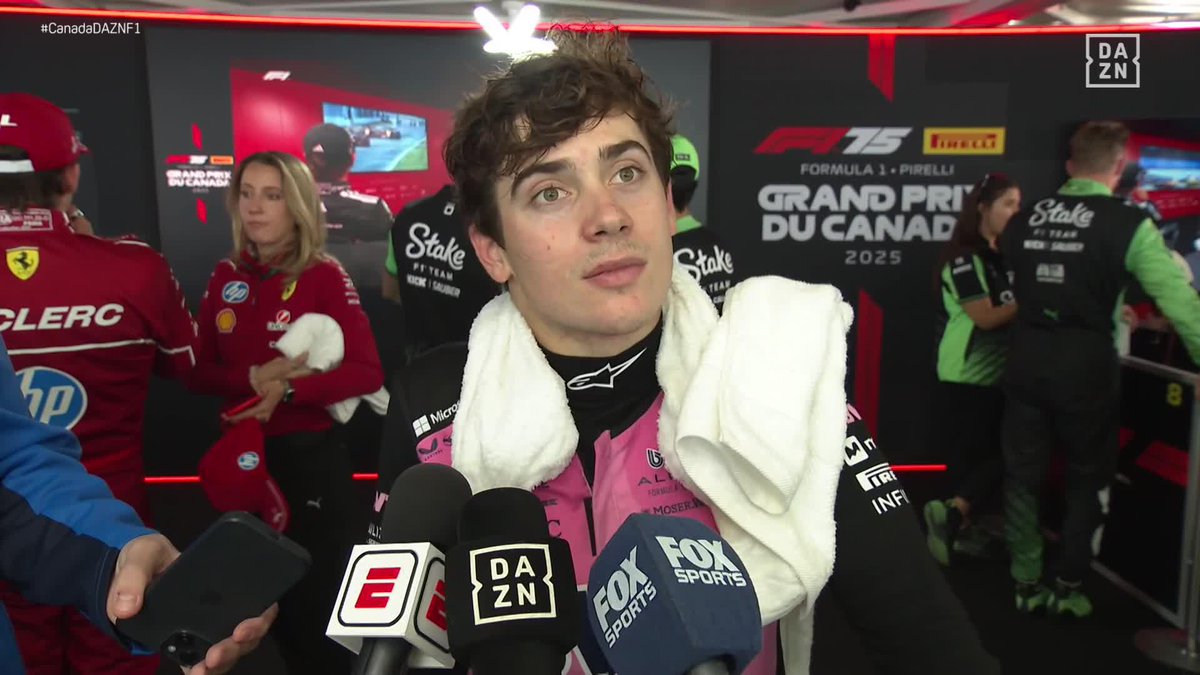 Franco Colapinto a Tomás Slafer: "Estamos encontrando el rumbo" No es lo que quiere, pero sí un paso adelante con Alpine 👏 #CanadaDAZNF1 🇨🇦