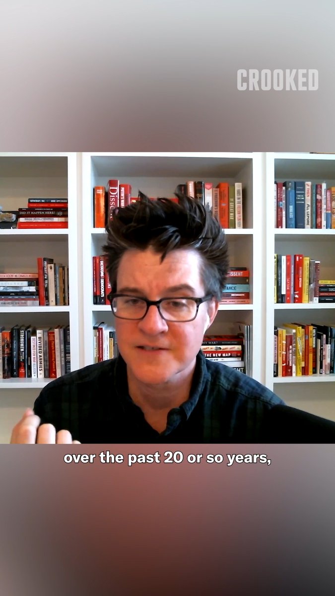 “There’s not, like, usually a bright line that you cross [into autocracy]. It’s more that a lot of things go on at the same time, there’s sort of an unravelling. We’re in the unravelling.” —Political scholar Erica Chenoweth on the state of America’s democracy