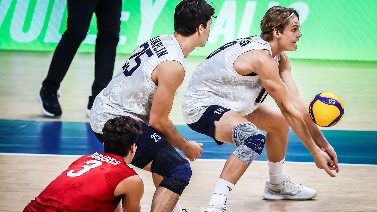 Memories made 🇺🇸✨ Young Team USA wraps up Week 1 with a big 3-1 win over Cuba at Maracanazinho 🔥 Huge experience, big smiles, and a night they won’t forget anytime soon 🏐💙 #Volleyball #BePartOfTheGame