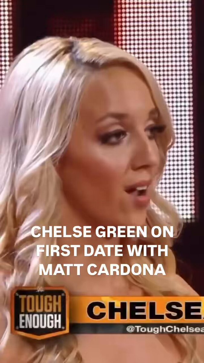 OMG! I found footage of CHELSEA GREEN on her first date with me! Time flies. I love you baby!