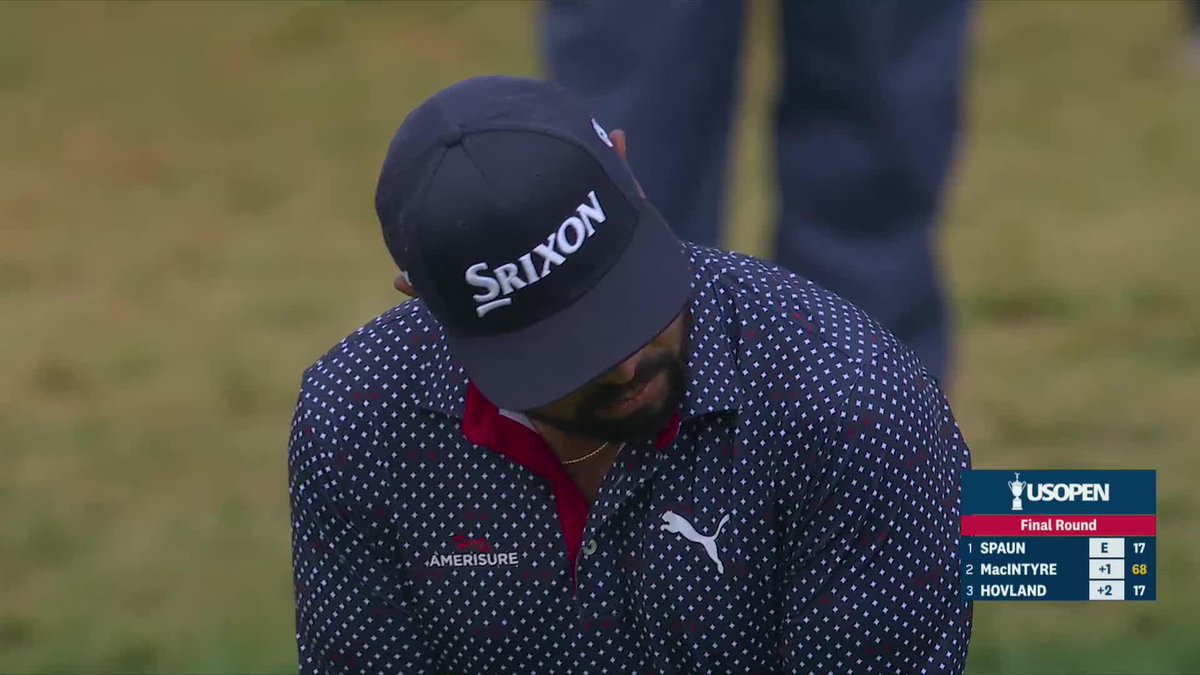 WHAT A PUTT!!!! J.J. SPAUN WINS THE U.S. OPEN!!!!