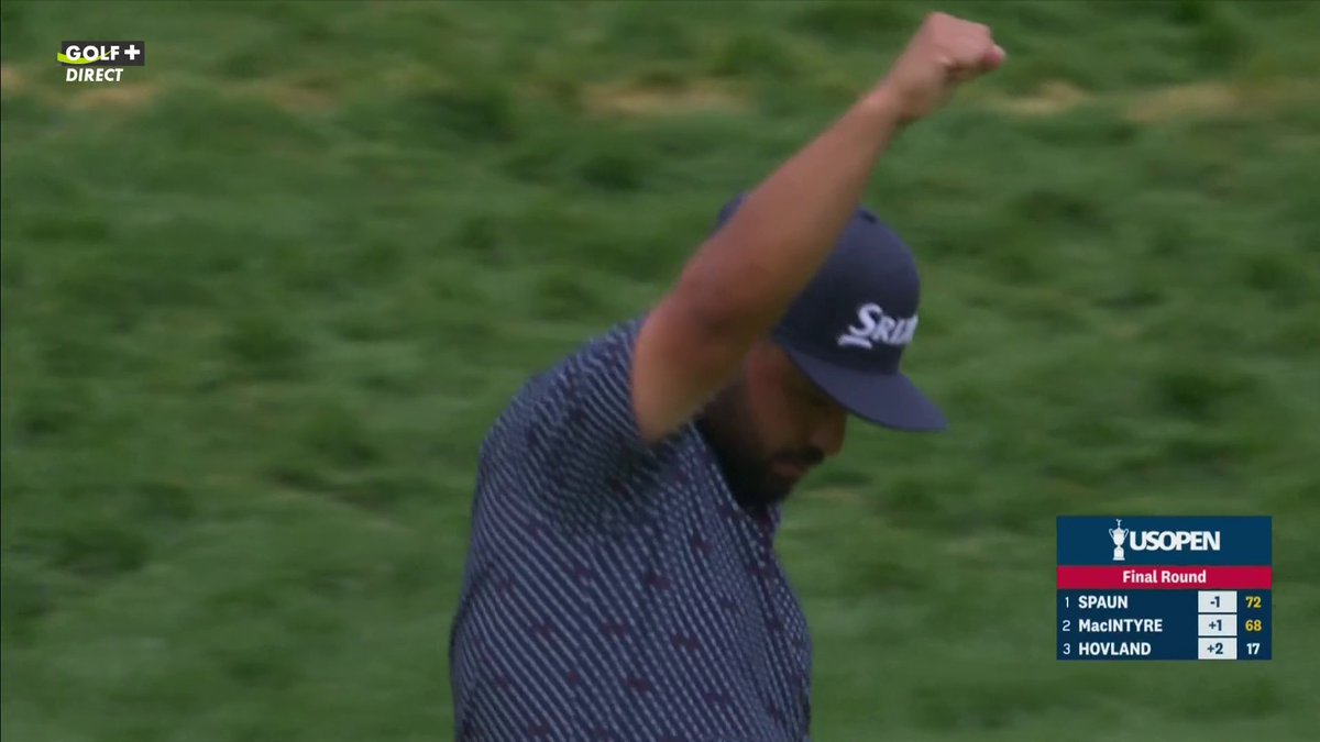 J.J. Spaun rentre un putt LÉGENDAIRE pour la gagne à Oakmont ! Le public est en transe, le Californien remporte l'US Open dans un dénouement hors du temps ! 🔥🔥 Tour ⛳⛳⛳⛳ #USOpen 🇺🇸