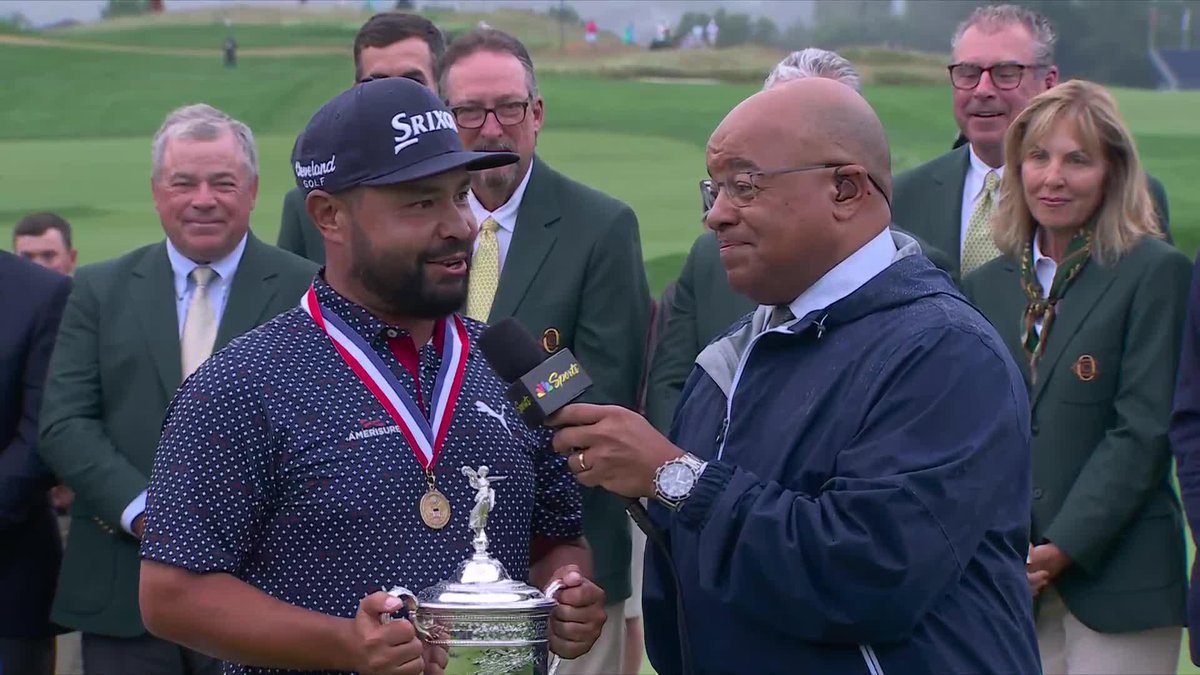 "I never thought I would be here. I've always had aspirations and dreams, but I never knew how good I could be." Hear from J.J. Spaun, our new U.S. Open champion!