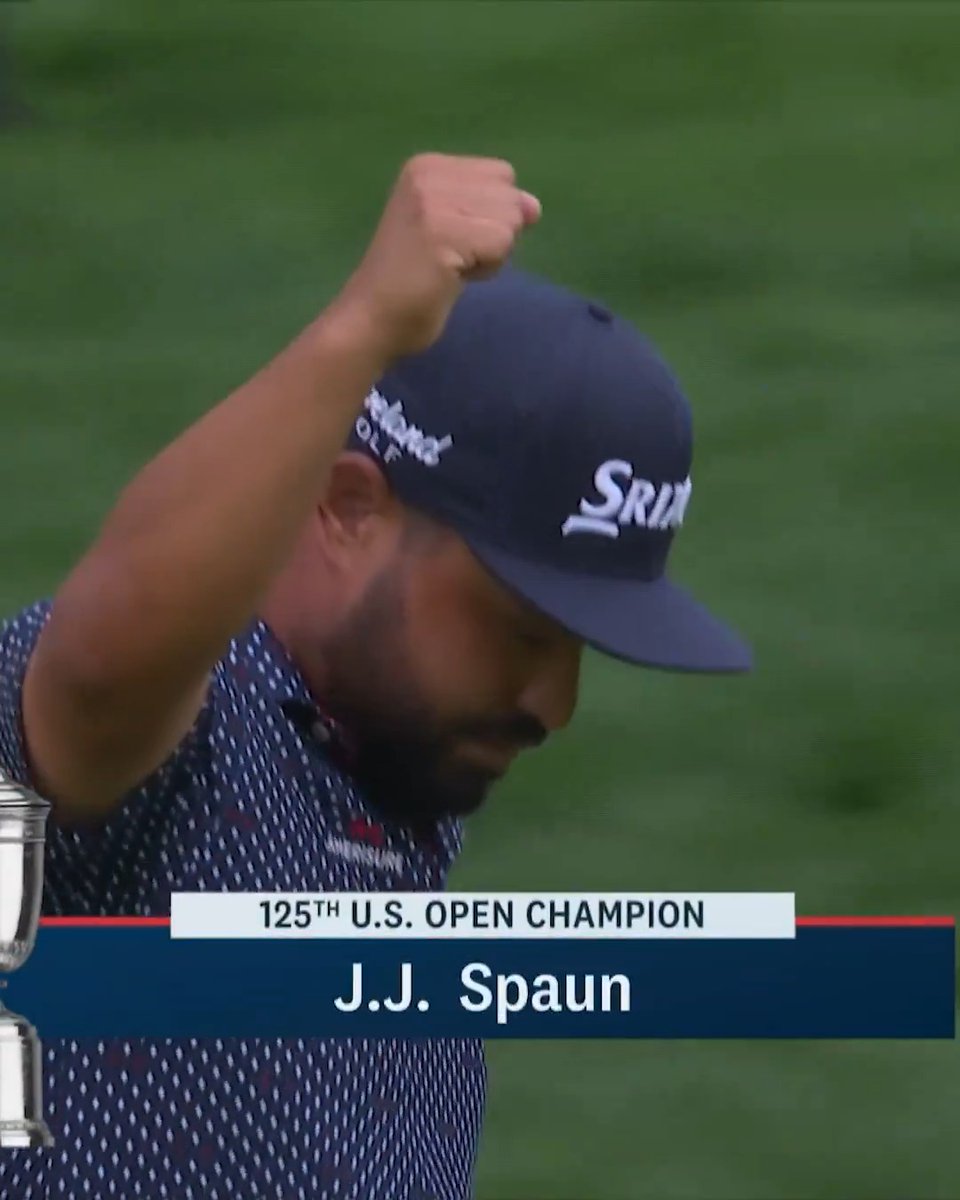 Every angle of J.J. Spaun's putt to win the U.S. Open 👏