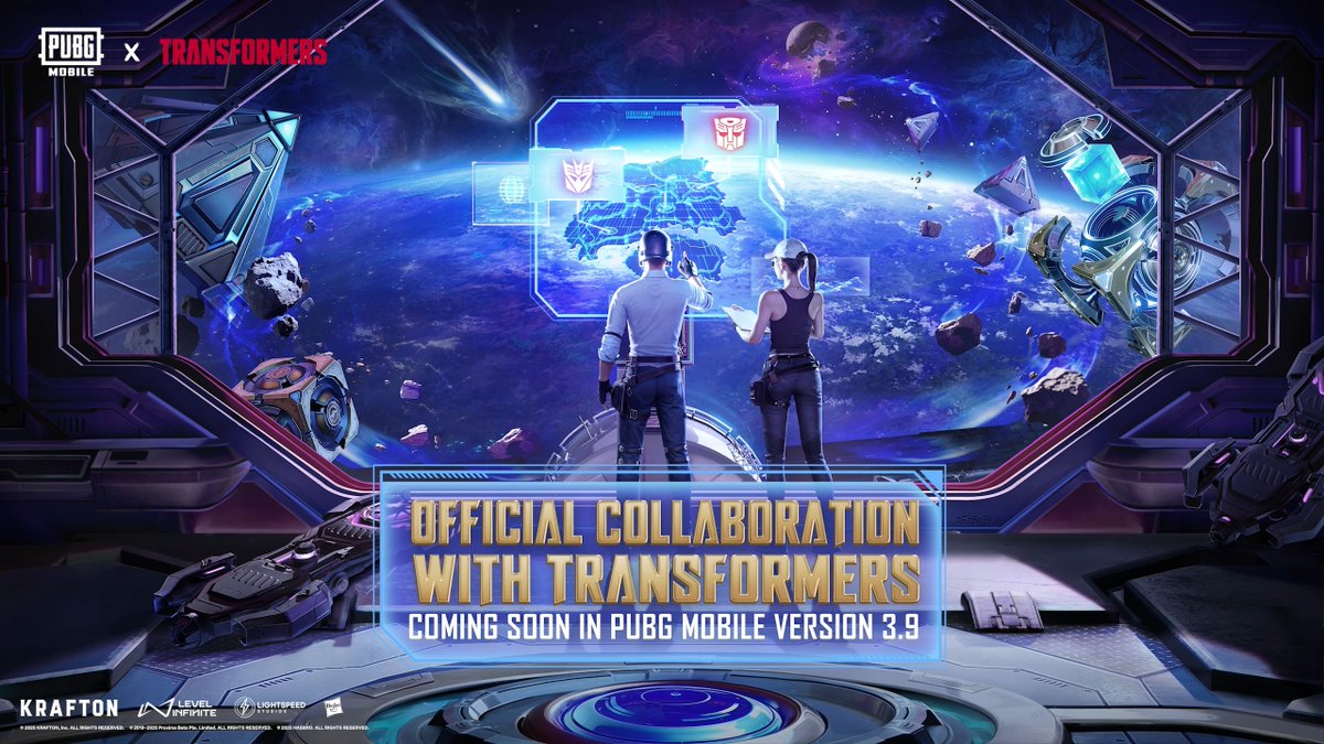 Something fierce is stirring across the battlegrounds... Cybertronian tech is on the horizon, arriving soon in the Version 3.9 Update. Choose your side wisely. 📲 #PUBGMOBILE #TRANSFORMERS #PUBGMxTRANSFORMERS #OPTIMUSPRIME #MEGATRON