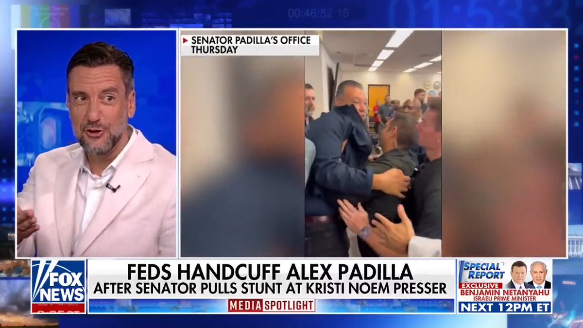 Every heterosexual man saw the Alex Padilla drama performance as embarrassing. You’re charging at a woman during a press conference to intentionally create a scene? Democrats are broken.